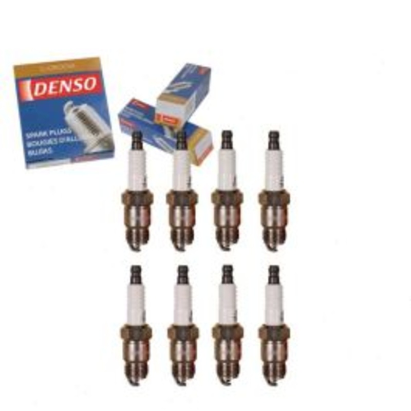 8 pc DENSO Standard U-Groove Spark Plugs for 1970-1985 Avanti II 5.0L 5.7L 6.6L V8