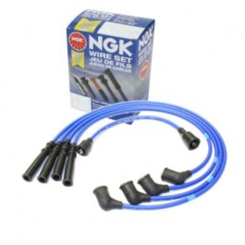 NGK Spark Plug Wire Set for 1981-1985 Mazda GLC 1.5L L4