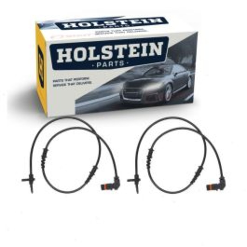 2 pc Holstein Front Left ABS Wheel Speed Sensors for 2014 Mercedes-Benz CLS63 AMG S