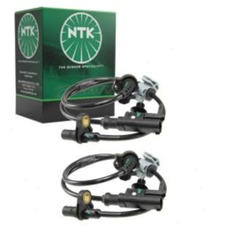 2 pc NTK Front ABS Wheel Speed Sensors for 2007-2014 GMC Yukon XL 1500