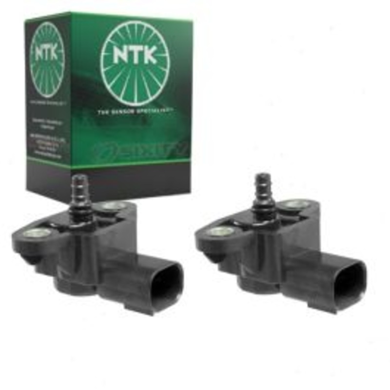 2 pc NTK Manifold Absolute Pressure Sensors for 2016-2018 Mercedes-Benz G65 AMG 6.0L V12