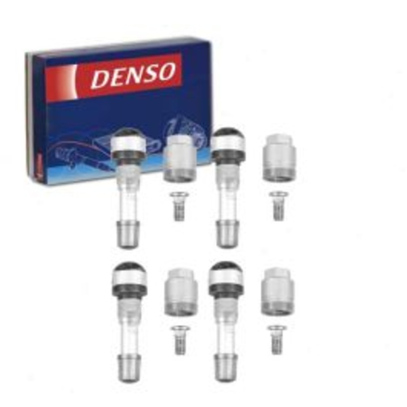 4 pc DENSO TPMS Sensor Service Kits for 2005 Maserati GranSport