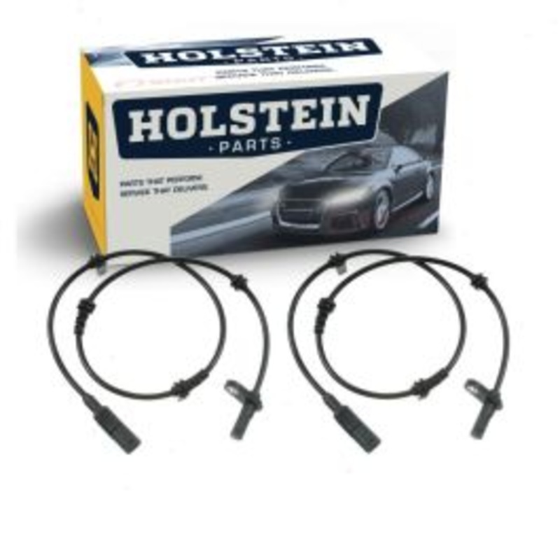 2 pc Holstein Front Left ABS Wheel Speed Sensors for 2008-2009 Mercedes-Benz E300