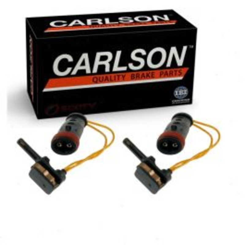 2 pc Carlson Front Disc Brake Pad Wear Sensors for 2017-2022 Mercedes-Benz C43 AMG