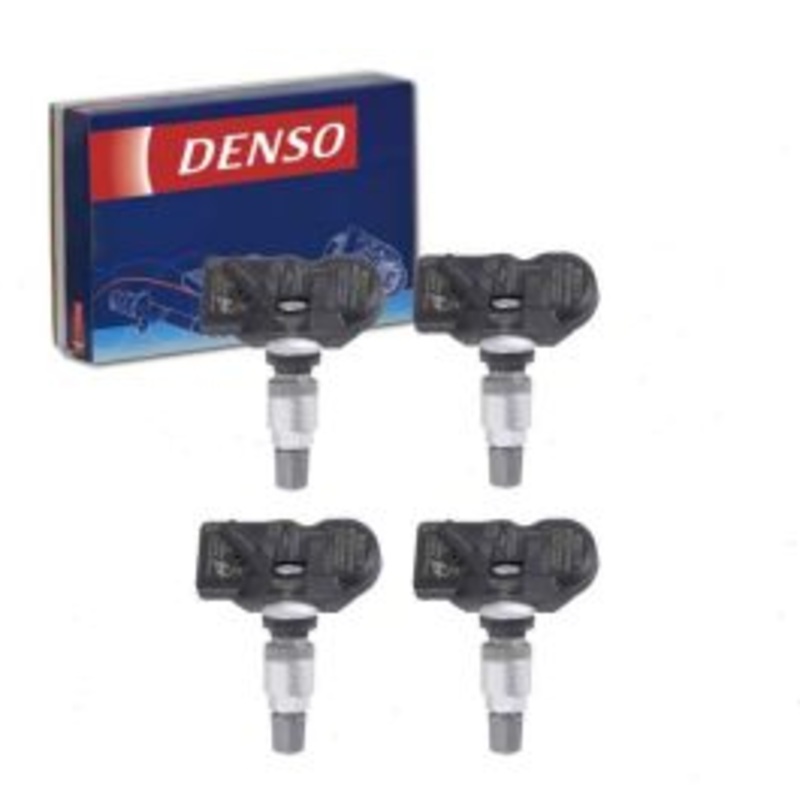 4 pc DENSO Tire Pressure Monitoring System Sensors for 2013-2014 BMW ActiveHybrid 3