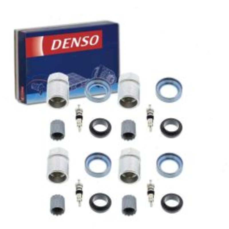 4 pc DENSO TPMS Sensor Service Kits for 2014-2015 Nissan Titan