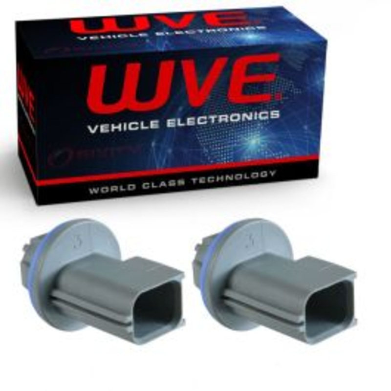 2 pc Wells WVE Back Up Light Sockets for 2007-2016 Ford Expedition Explorer