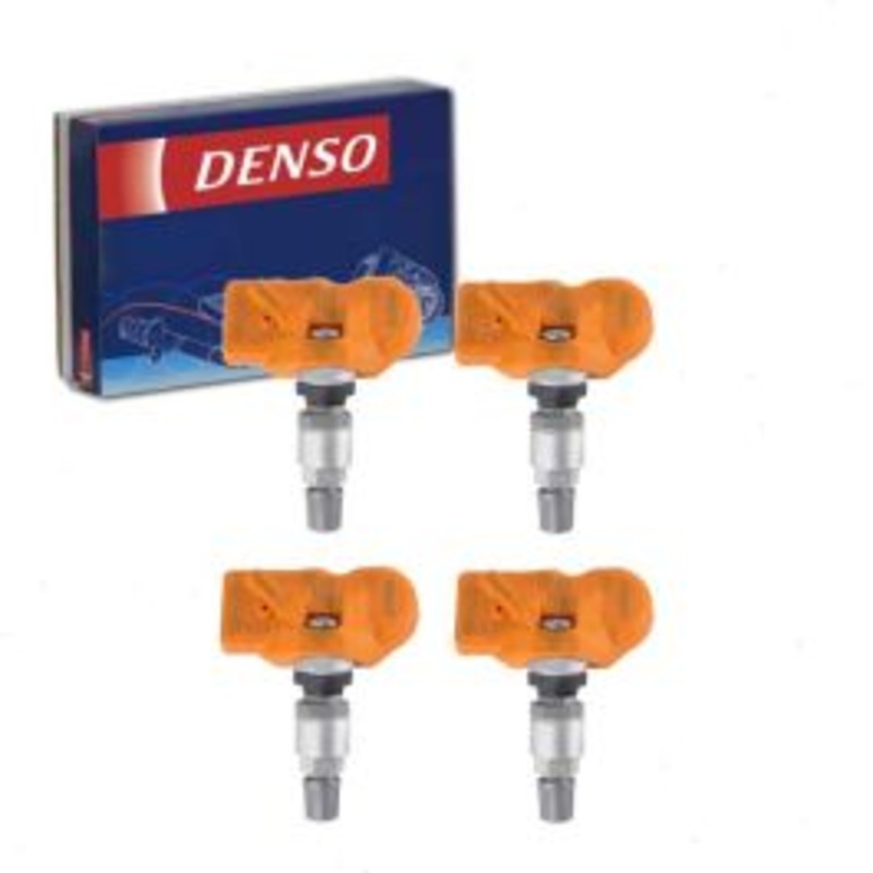 4 pc DENSO Tire Pressure Monitoring System Sensors for 2009-2012 BMW 335i xDrive