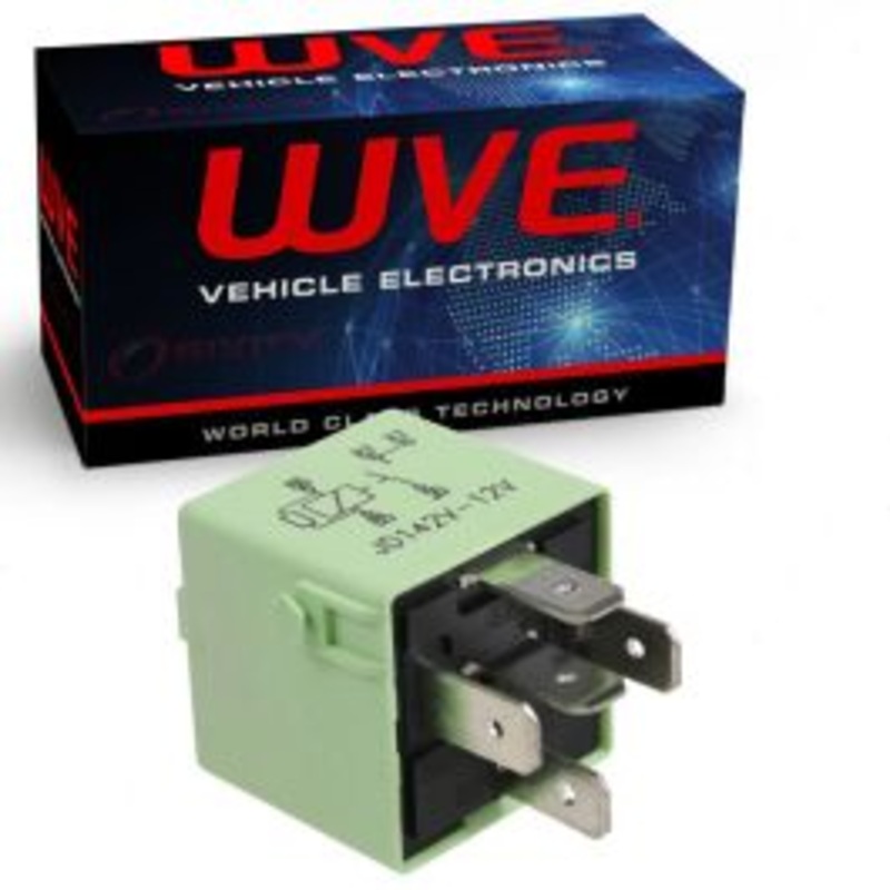 Wells WVE Low Beam Headlight Relay for 1985-2002 BMW 318i 323Ci 323i 325 325e 325i 325is 325iX M3 Z3 Z8