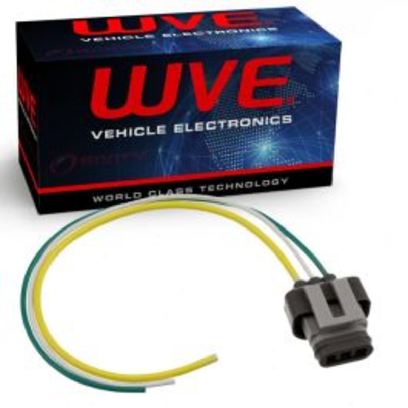 Wells WVE Voltage Regulator Connector for 1983-2004 Mercury Capri Colony Park Cougar Grand Marquis LN7 Lynx Marquis Mountain 2.0L 3.0L 3.8L L4 V6