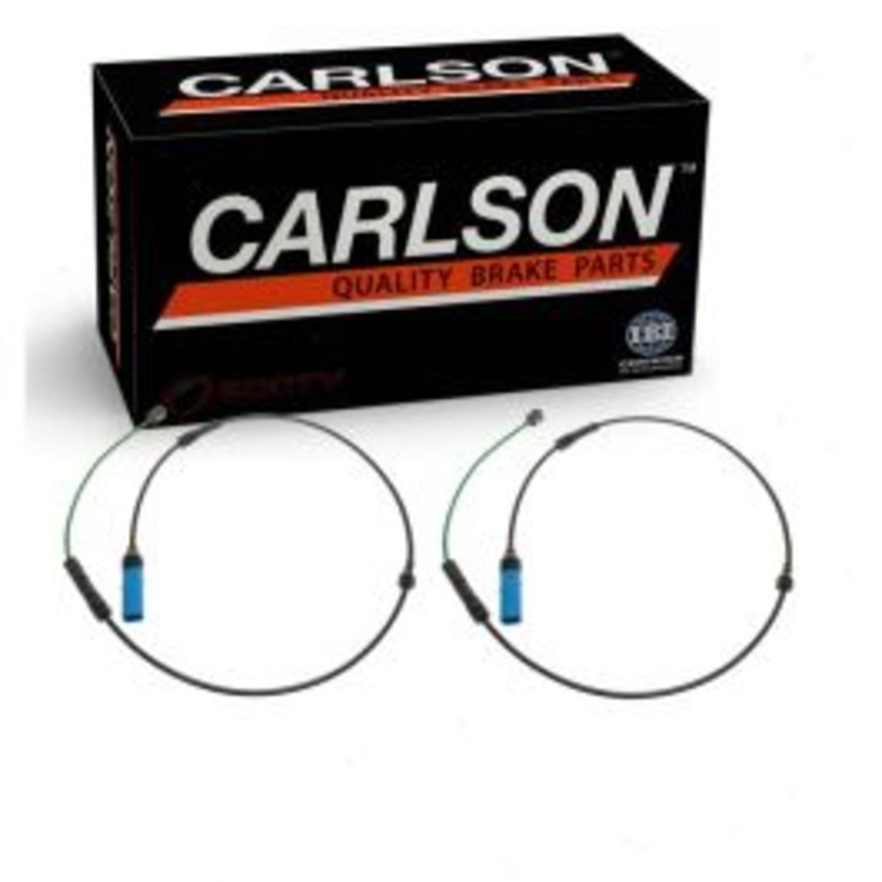 2 pc Carlson Front Disc Brake Pad Wear Sensors for 2020-2023 BMW 840i