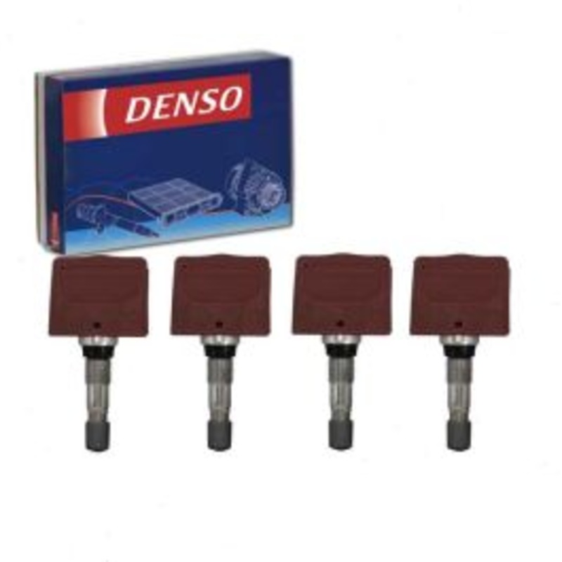 4 pc DENSO Tire Pressure Monitoring System Sensors for 2007-2013 Suzuki SX4