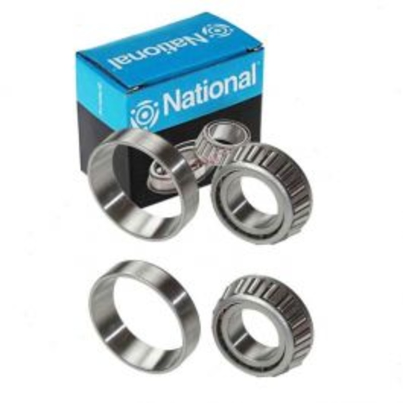 2 pc National Front Outer Wheel Bearing and Race Sets for 1983-1989 Mitsubishi Starion