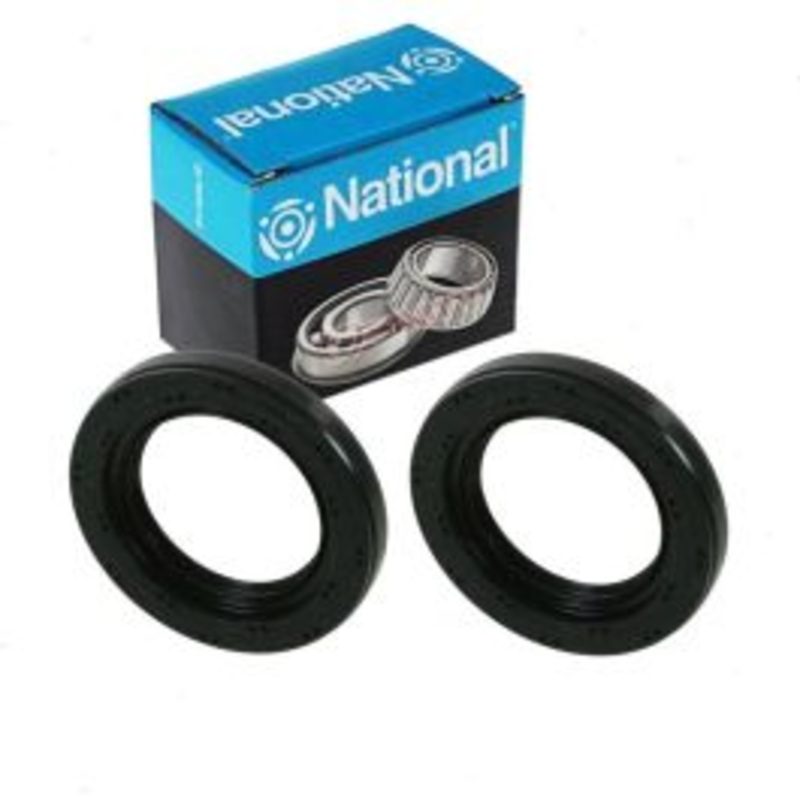 2 pc National Left Transmission Output Shaft Seals for 2006-2012 Audi A3 Quattro