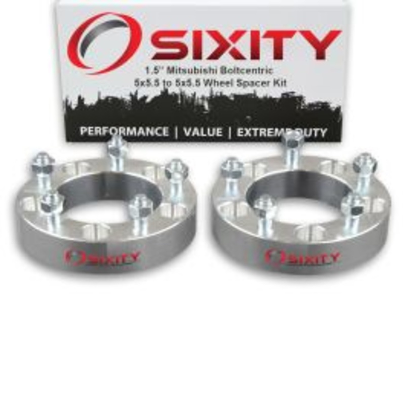 Sixity 2 pc 1.5" Thick Wheel Spacers - Mitsubishi Raider - 5x5.5