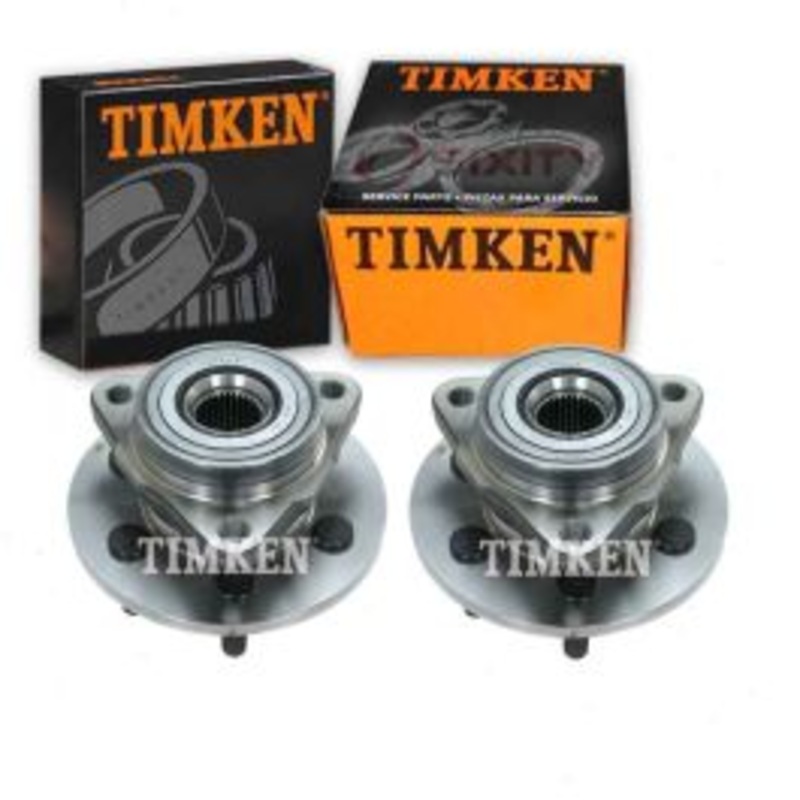 2 pc Timken Front Wheel Bearing Hub Assemblys for 1997-2004 Dodge Dakota