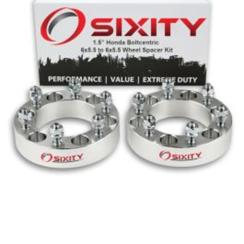 Sixity 2 pc 1.5" Thick Wheel Spacers - Honda Passport - 6x5.5