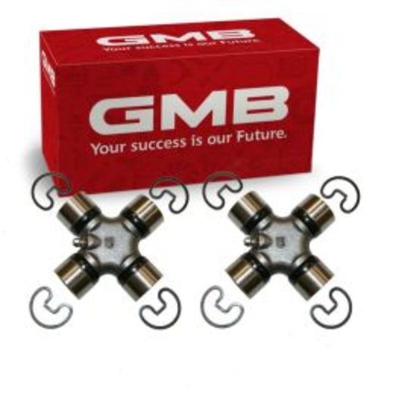 2 pc GMB Front Shaft All Universal Joints for 2001-2004 Toyota Sequoia