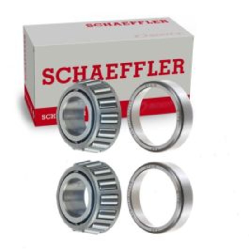 2 pc Schaeffler Front Outer Wheel Bearings for 1963-1965 Ford Falcon 2.4L 2.8L 3.3L L6