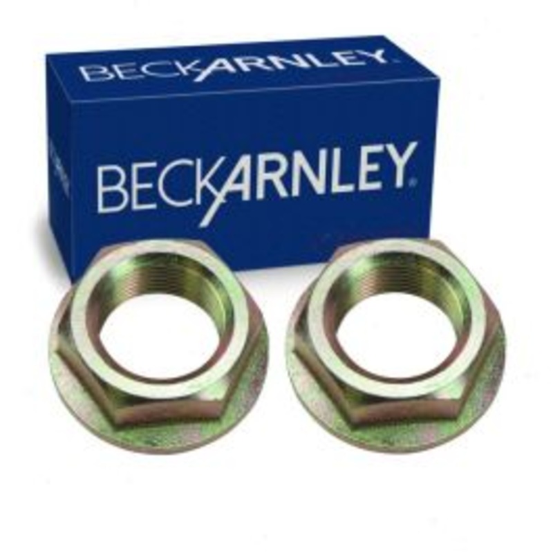 2 pc Beck/Arnley Rear Axle Nuts for 2010-2012 Ford Fusion 2.5L 3.5L L4 V6