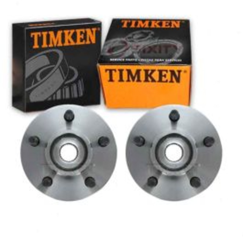 2 pc Timken Front Wheel Bearing Hub Assemblys for 1999-2006 Jeep TJ