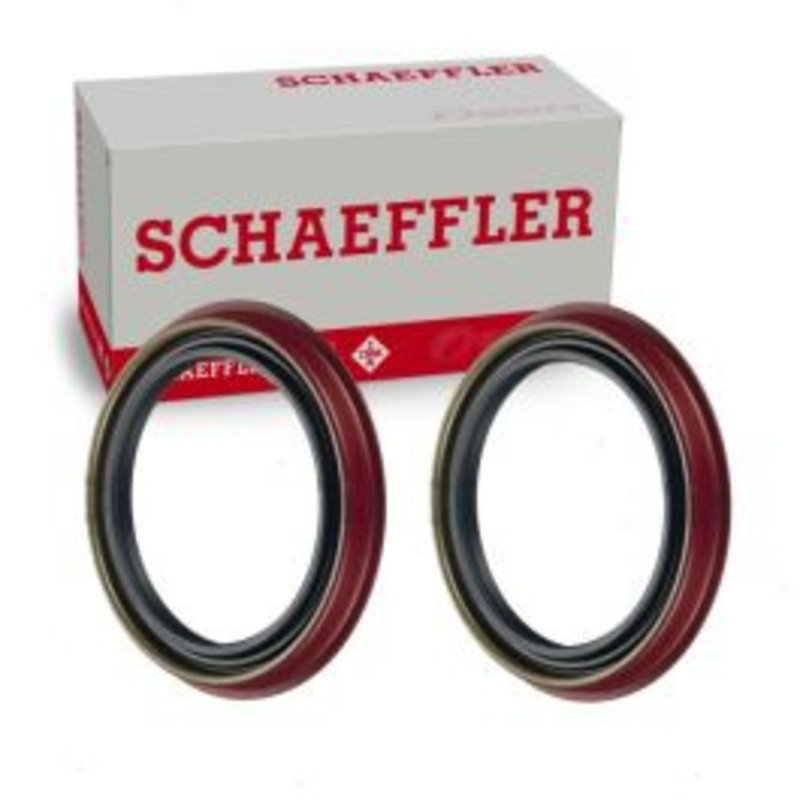2 pc Schaeffler Front Wheel Seals for 1973-1975 Oldsmobile Vista Cruiser