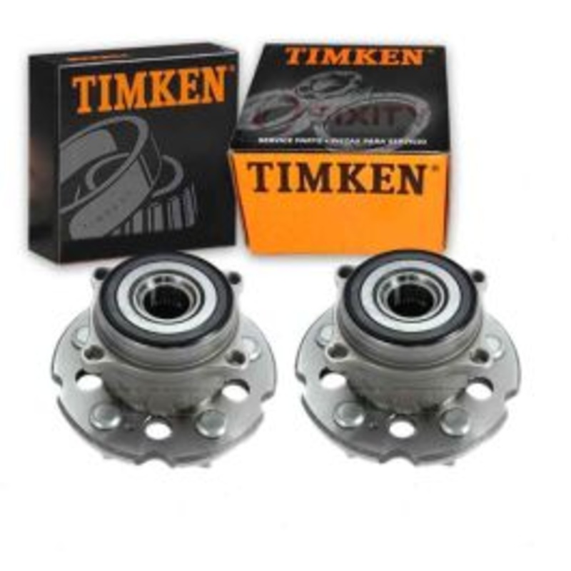 2 pc Timken Rear Wheel Bearing Hub Assemblys for 2007-2013 Acura MDX