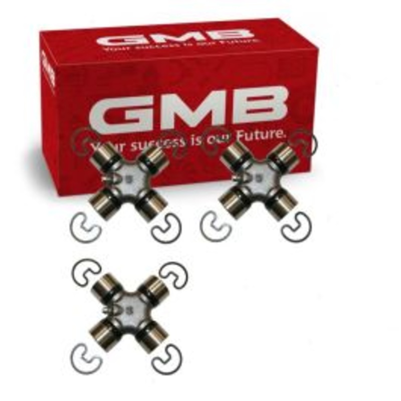 3 pc GMB Rear Shaft All Universal Joints for 1975-1981 Chevrolet K10
