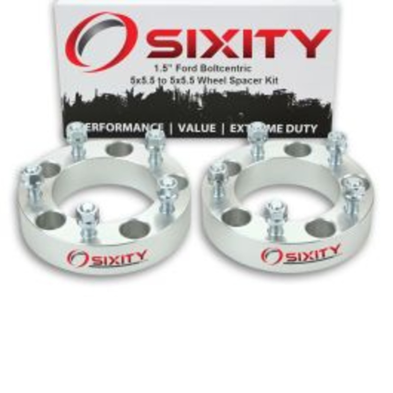 Sixity 2 pc 1.5" Thick Wheel Spacers - Ford F150 Pickup Truck - 5x5.5