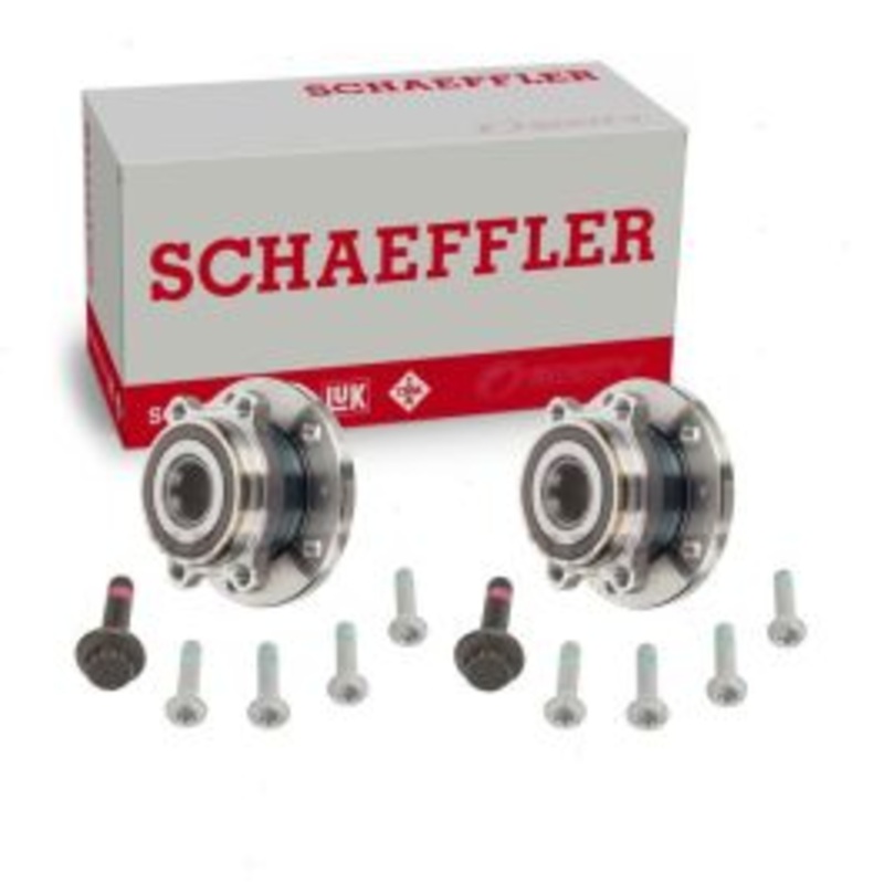 2 pc Schaeffler Front Wheel Bearing Kit for 2005-2007 Volkswagen Golf 2.0L L4
