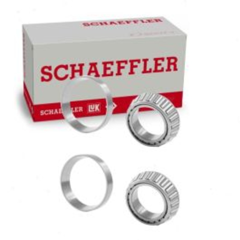 2 pc Schaeffler Rear Inner Wheel Bearing and Race Sets for 1989-1992 Audi 100 Quattro