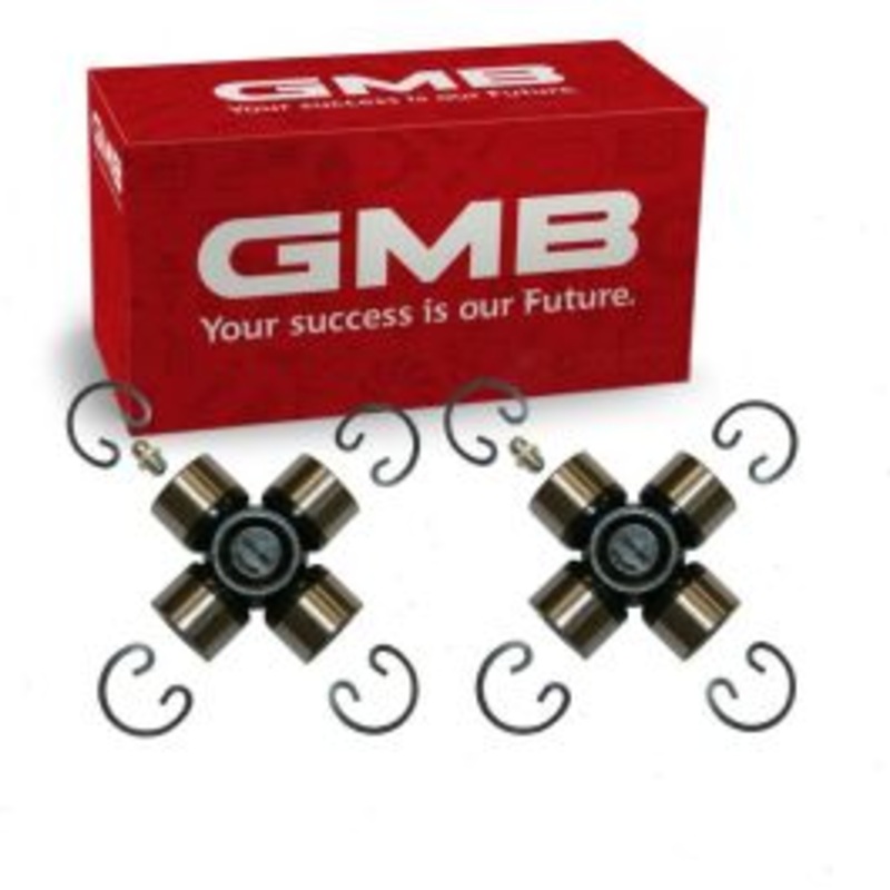 2 pc GMB Front Shaft All Universal Joints for 1987-1993 Dodge Ram 50