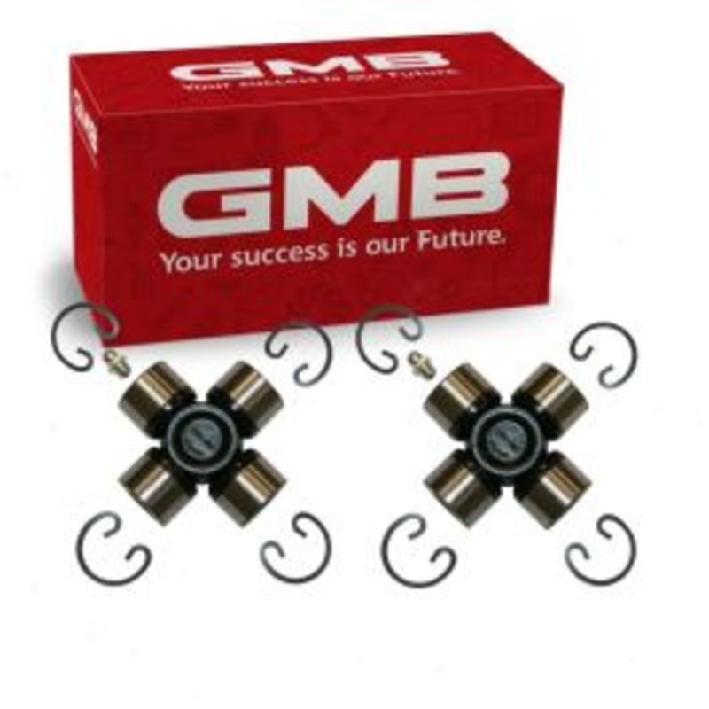 2 pc GMB Rear Shaft All Universal Joints for 1971-1991 Dodge Colt 1.4L 1.6L L4