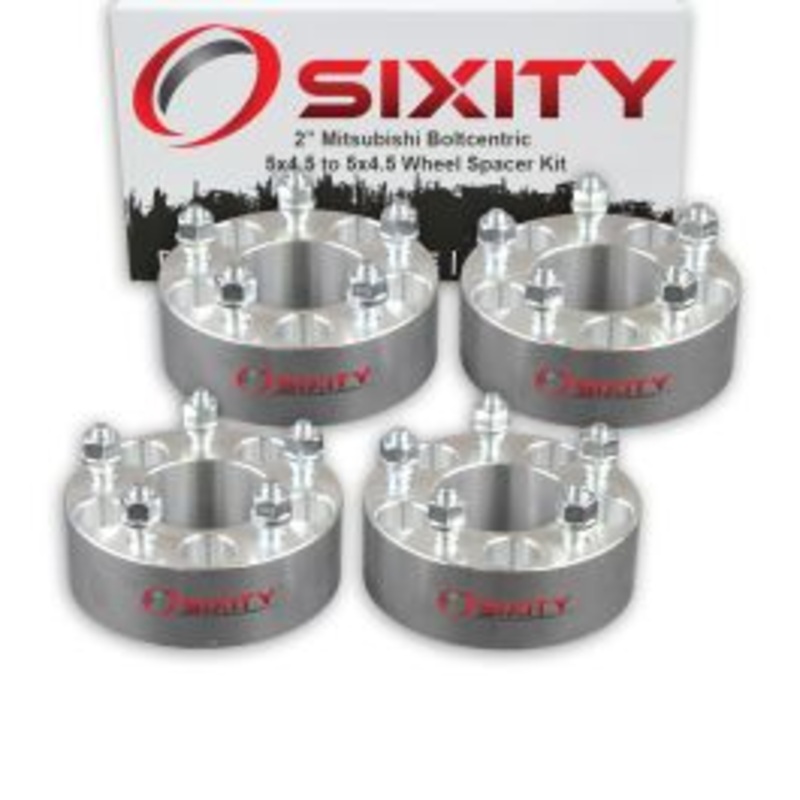Sixity 4 pc 2" Thick Wheel Spacers - Mitsubishi Eclipse Galant - 5x4.5