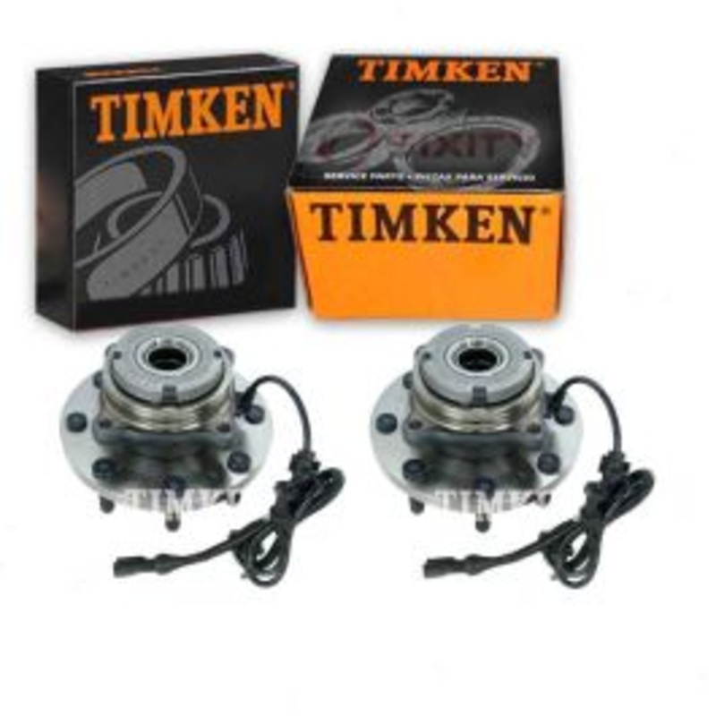 2 pc Timken Front Wheel Bearing Hub Assemblys for 1999-2004 Ford F-350 Super Duty