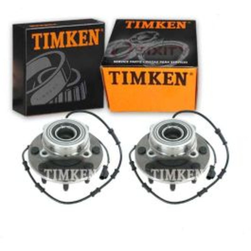 2 pc Timken Front Wheel Bearing Hub Assemblys for 2003-2005 Dodge Ram 2500