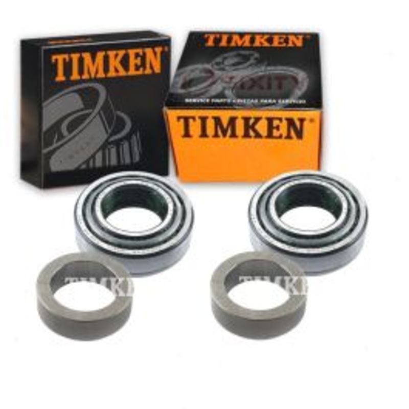 2 pc Timken Rear Wheel Bearing and Race Sets for 1985-1987 Hyundai Stellar