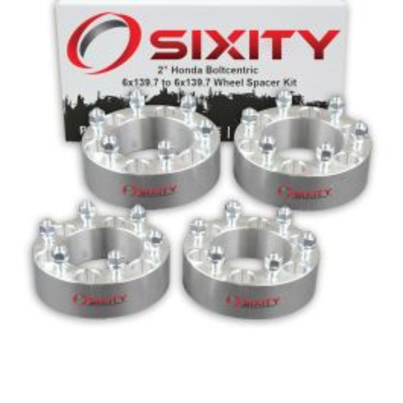 Sixity 4 pc 2" Thick Wheel Spacers - Honda Passport - 6x139.7mm