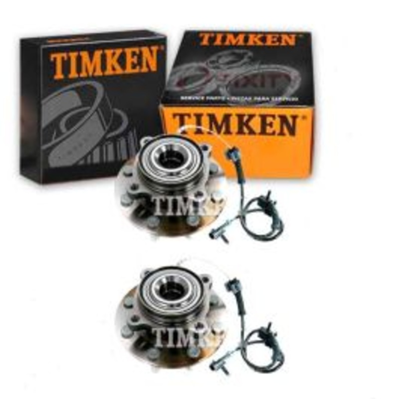 2 pc Timken Front Wheel Bearing Hub Assemblys for 2007 GMC Sierra 3500 HD