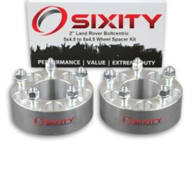 Sixity 2 pc 2" Thick Wheel Spacers - Land Rover Freelander - 5x4.5