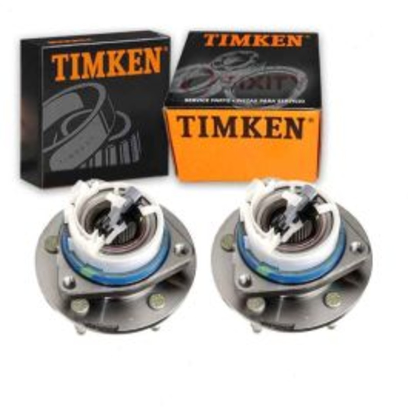 2 pc Timken Front Wheel Bearing Hub Assemblys for 2001-2003 Oldsmobile Aurora