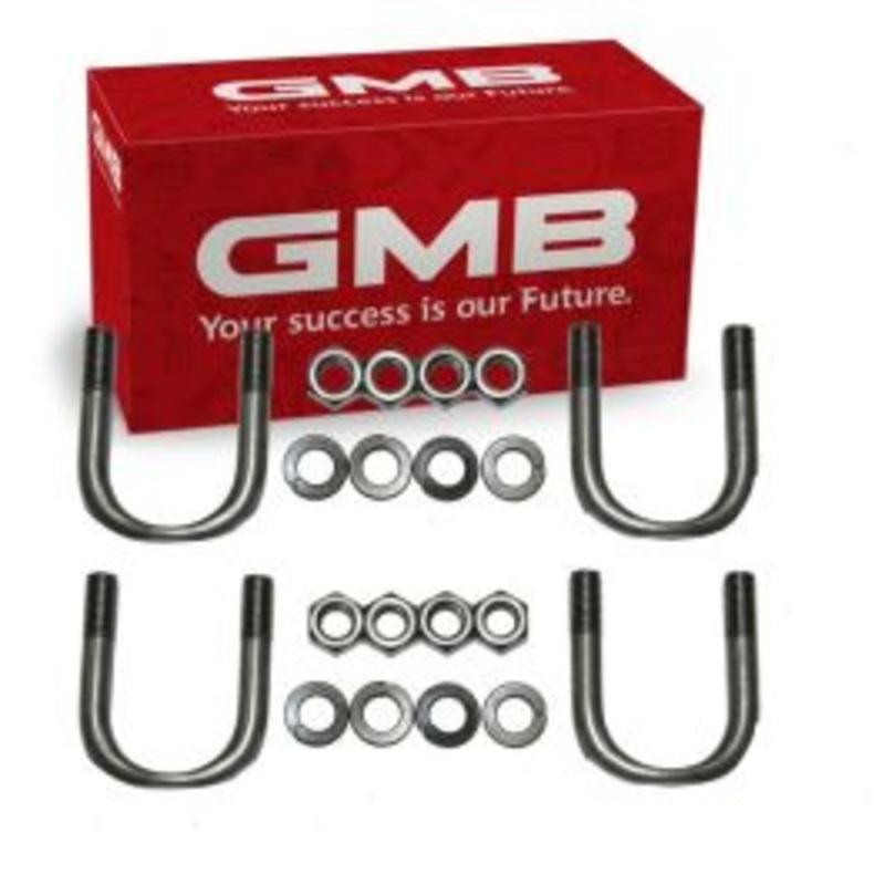 2 pc GMB Rear Shaft All Universal Joint U-Bolt Kit for 1987-1991 Mercury Colony Park