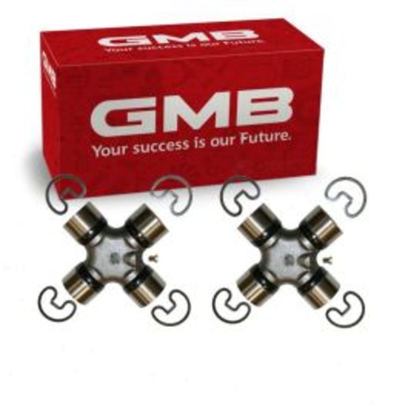 2 pc GMB Rear Shaft Center Rear Universal Joints for 1980-1982 Mercury Cougar
