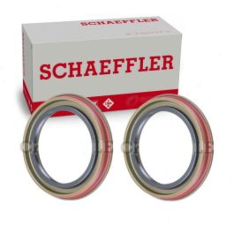 2 pc Schaeffler Rear Wheel Seals for 2003-2005 Ford E-350 Club Wagon
