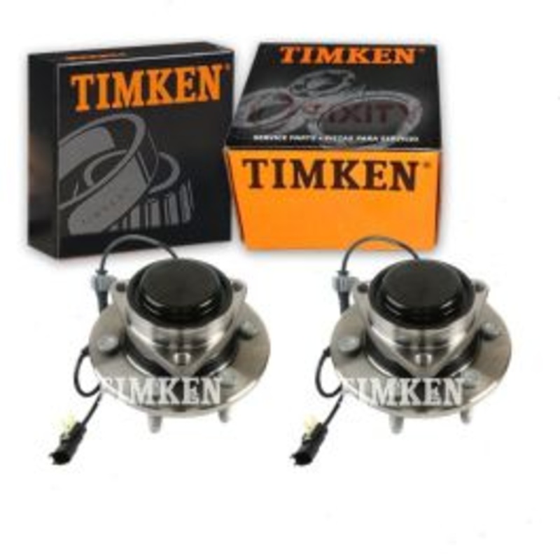 2 pc Timken Front Wheel Bearing Hub Assemblys for 2015-2016 Cadillac Escalade ESV