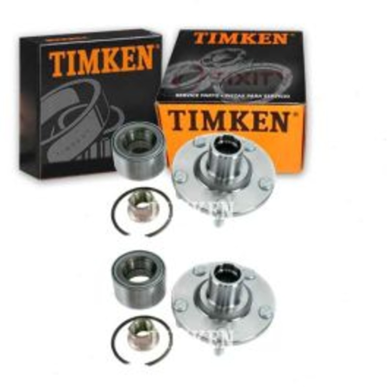 2 pc Timken Front Wheel Bearing Hub Assemblys for 2000-2008 Nissan Maxima