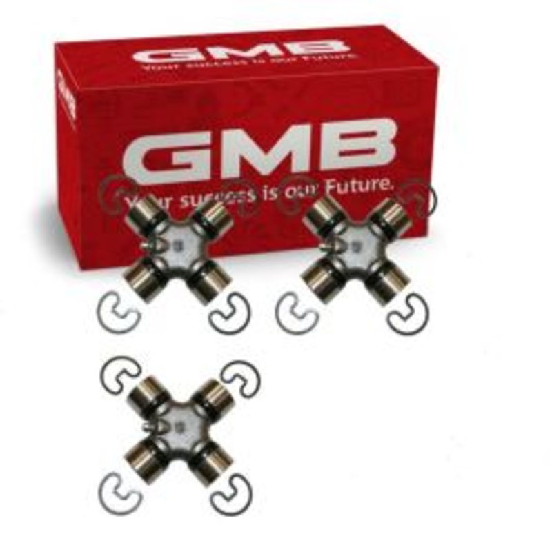 3 pc GMB Rear Shaft All Universal Joints for 1966-1973 Jeep Commando