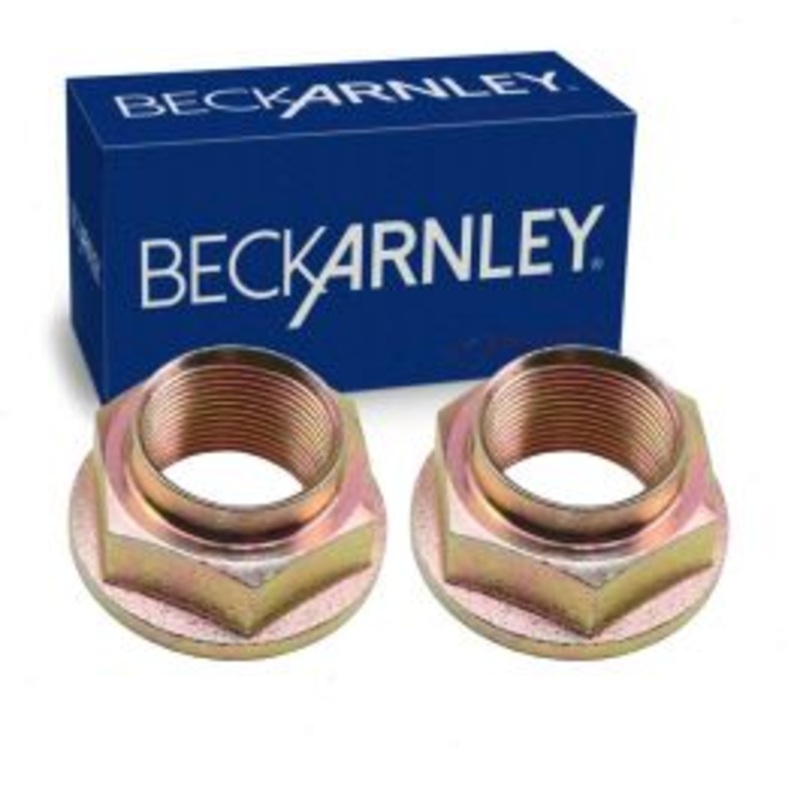 2 pc Beck/Arnley Front Axle Nuts for 2011 Acura RDX 2.3L L4