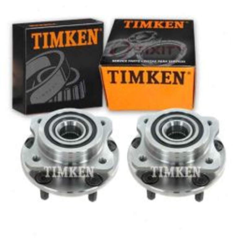 2 pc Timken Front Wheel Bearing Hub Assemblys for 1996-2007 Dodge Caravan