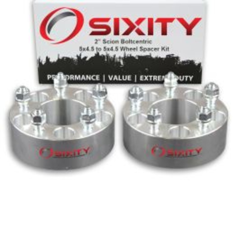 Sixity 2 pc 2" Thick Wheel Spacers - Scion xB - 5x4.5